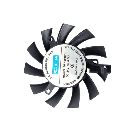 60x10mm 12v 60mm mini brushless cooling frameless dc fan
