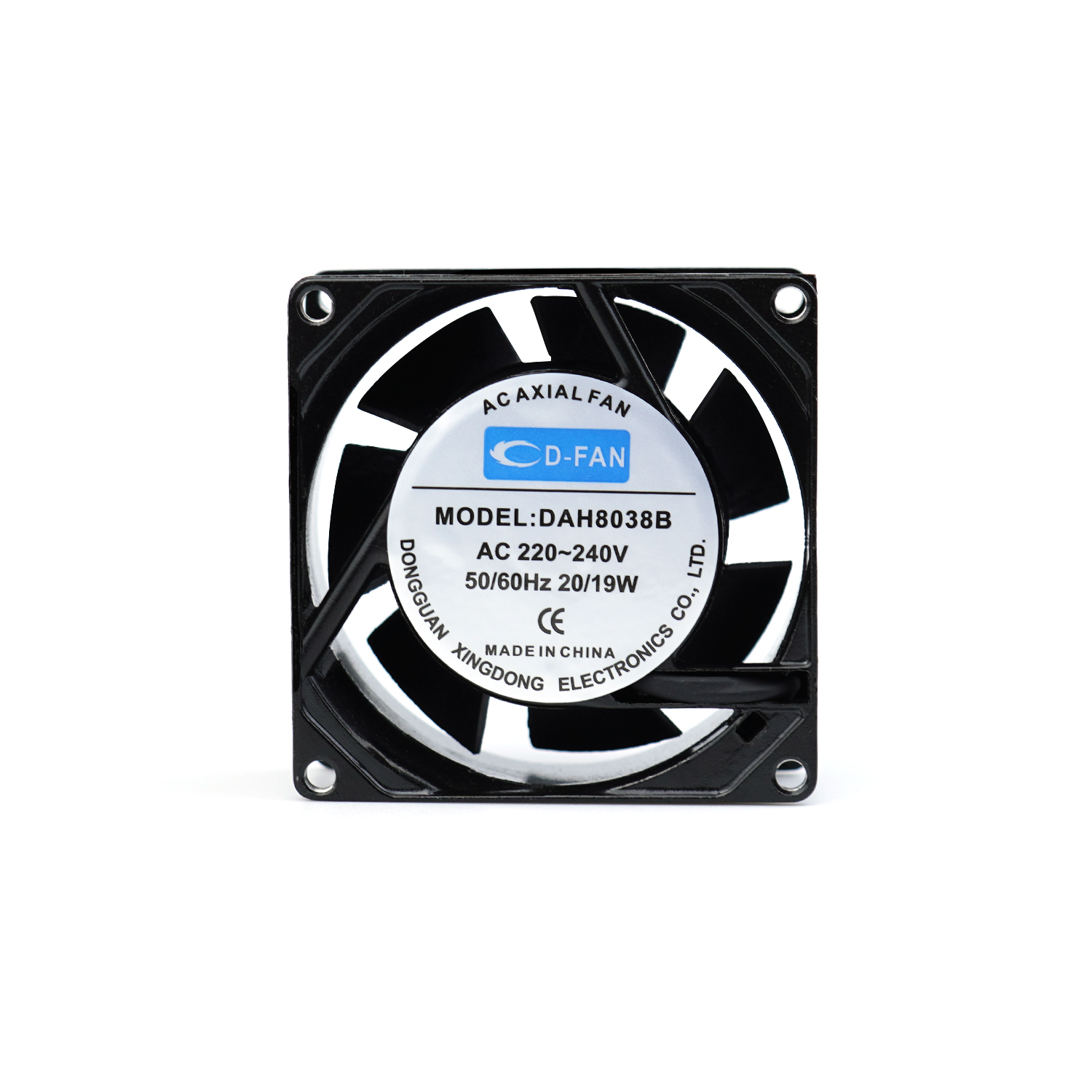 80mm 80x80x38mm 115v 230v high cfm AC Axial Fan 