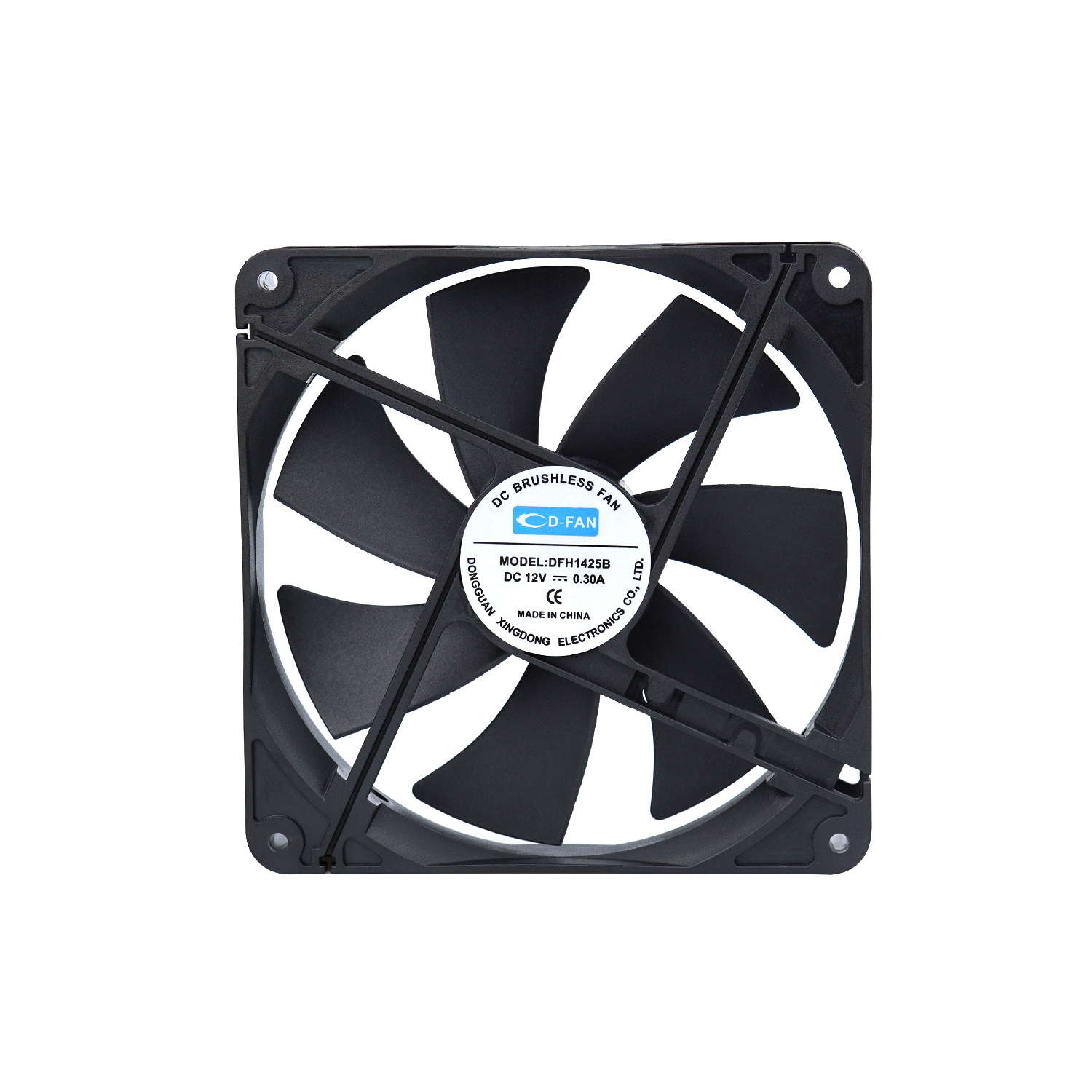 12v 24v 140x140x25 14025 140mm pc cooling fan 